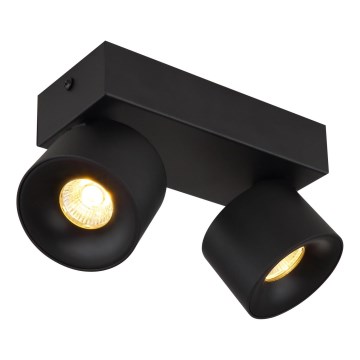 Globo - Spot 2xLED/6W/230V noir