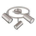 Globo - Spot 3xGU10/25W/230V chrome mat