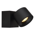 Globo - Spot mural LED/6W/230V noir