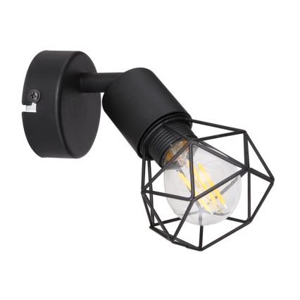 Globo - Spot mural LED 1xE14/6W/230V noir