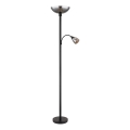 Globo - Staande lamp 1xE27/60W/230V + 1xE14/40W
