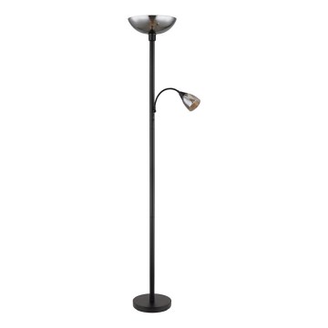 Globo - Staande lamp 1xE27/60W/230V + 1xE14/40W