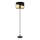 Globo - Staande Lamp 1xE27/60W/230V diameter 35 cm zwart/goud
