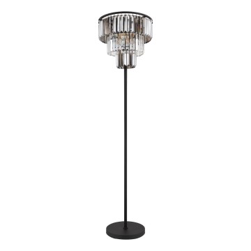 Globo - Staande Lamp 3xE27/40W/230V diameter 40 cm zwart