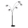 Globo - Staande lamp 5xE27/40W/230V gerookt