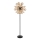 Globo - Staande lamp 6xE14/25W/230V bruin/gerookt