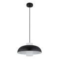 Globo - Suspension à câble 1xE27/60W/230V noire