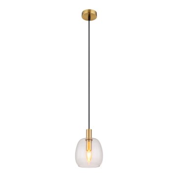 Globo - Suspension filaire 1xE14/40W/230V d. 16 cm laiton