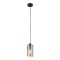 Globo - Suspension filaire 1xE27/25W/230V d. 11 cm noir