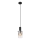 Globo - Suspension filaire 1xE27/40W/230V d. 12,5 cm noir
