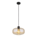 Globo - Suspension filaire 1xE27/40W/230V d. 28 cm transparent