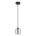Globo - Suspension filaire 1xE27/60W/230V chrome brillant d. 14 cm
