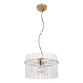 Globo - Suspension filaire 1xE27/60W/230V d. 40 cm doré
