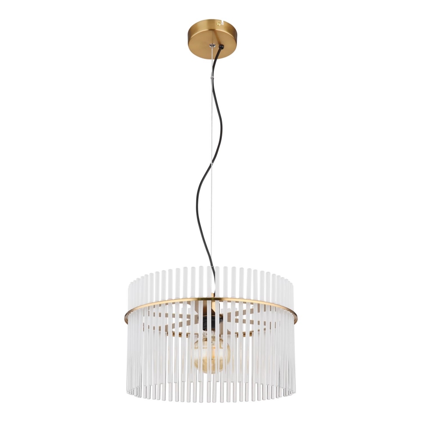 Globo - Suspension filaire 1xE27/60W/230V d. 40 cm doré