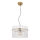 Globo - Suspension filaire 1xE27/60W/230V d. 40 cm doré