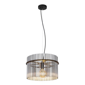 Globo - Suspension filaire 1xE27/60W/230V d. 40 cm noir