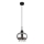 Globo - Suspension filaire 1xE27/9W/230V d. 21 cm noir