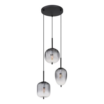 Globo - Suspension filaire 3xE14/40W/230V