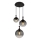 Globo - Suspension filaire 3xE27/10W/230V d. 48 cm noir