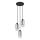Globo - Suspension filaire 3xE27/40W/230V d. 25 cm noir