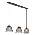 Globo - Suspension filaire 3xE27/40W/230V