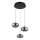 Globo - Suspension filaire 3xLED/6W/230V