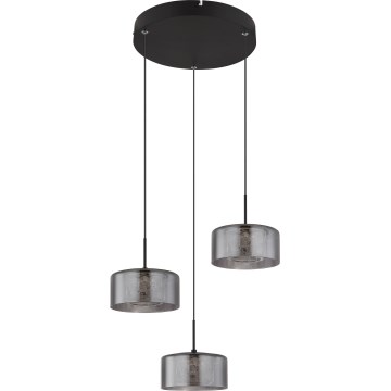 Globo - Suspension filaire 3xLED/8W/230V