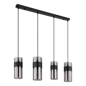 Globo - Suspension filaire 4xE27/60W/230V