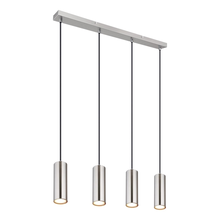 Globo - Suspension filaire 4xGU10/35W/230V chrome mat