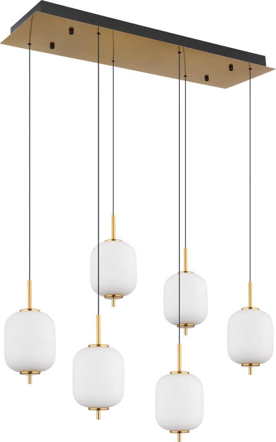 Globo - Suspension filaire 6xLED/6,7W/230V