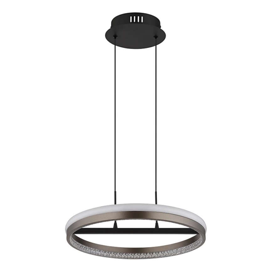 Globo - Suspension filaire LED/40W/230V 3000/4000/6000K d. 39,7 cm marron