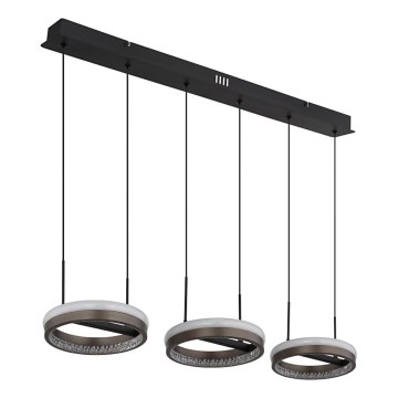 Globo - Suspension filaire LED/40W/230V 3000/4000/6000K marron