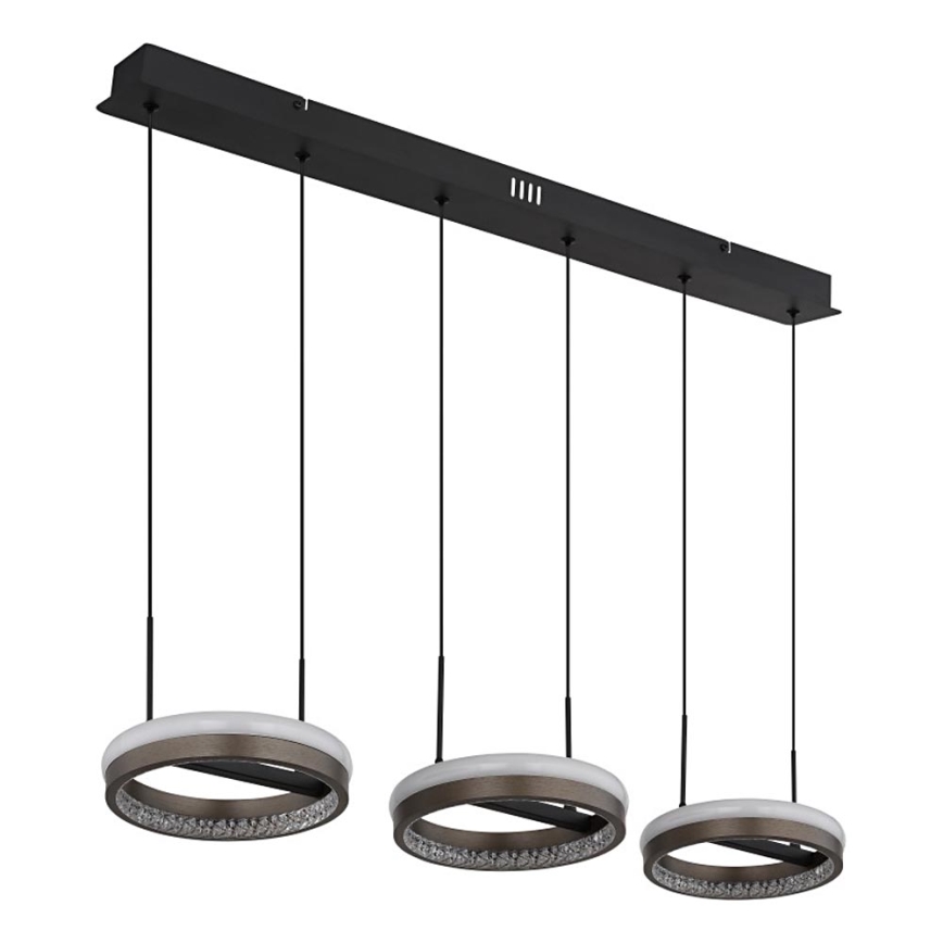 Globo - Suspension filaire LED/40W/230V 3000/4000/6000K marron