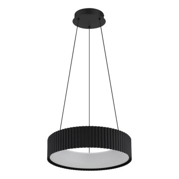 Globo - Suspension LED sur câble, 45 W, 230 V, 2700/4000/6000 K, Ø 46 cm, noire