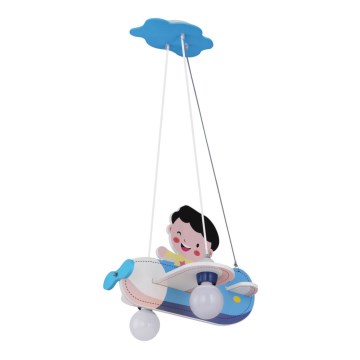 Globo - Suspension pour enfant 2xE27/40W/230V