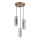 Globo - Suspension sur câble 3xE27/25W/230V bronze Ø 30 cm