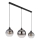 Globo - Suspension sur câble 3xE27/60W/230V