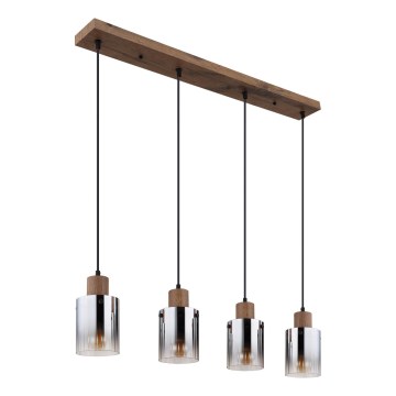 Globo - Suspension sur câble 4xE27/40W/230V