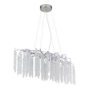 Globo - Suspension sur câble 9xG9/8W/230V