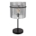 Globo - Tafellamp 1xE27/60W/230V Ø 30 cm zwart