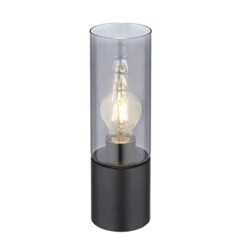Globo - Touch tafellamp 1xE27/25W/230V diameter 9 cm zwart
