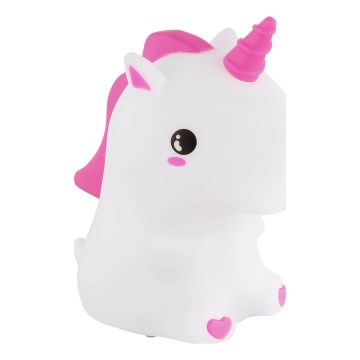 Globo - Veilleuse de nuit rechargeable pour enfants LED RGBW dimmable LED/1,5W/5V 1200 mAh licorne