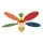 Globo - Ventilateur de plafond 1xE14/60W/230V
