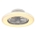 Globo - Ventilateur de plafond à intensité variable LED/40W/230V 3000-6500K + télécommande