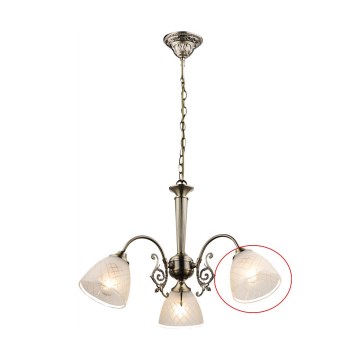 Globo - Verre de rechange pour lustre TIALDA E14
