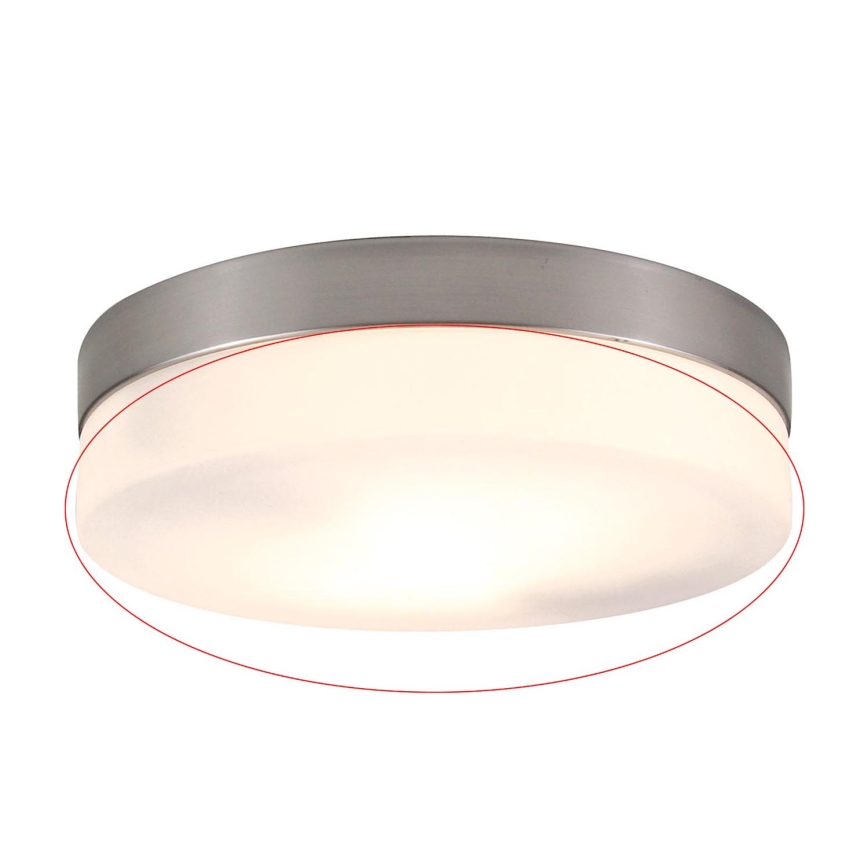 Globo - Verre de rechange pour plafonnier OPAL E27 Ø 23,5 cm