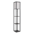 Globo - Vloerlamp 1xE27/60W/230V zwart