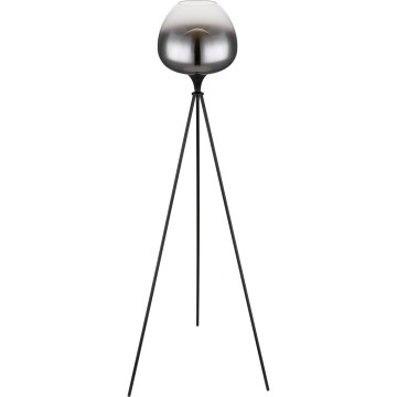 Globo - Vloerlamp 1xE27/60W/230V zwart