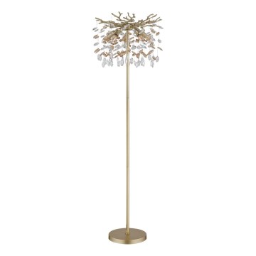 Globo - vloerlamp 5xE14/40W/230V goudkleurig
