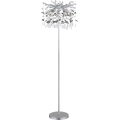 Globo - Vloerlamp 5xE14/40W/230V zilverkleurig